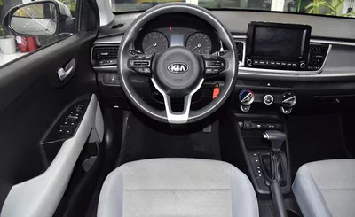KIA Rio ( 2021 Model ) in Silver Color GCC Specs-3