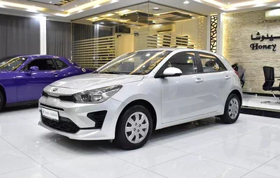 KIA Rio ( 2021 Model ) in Silver Color GCC Specs-2