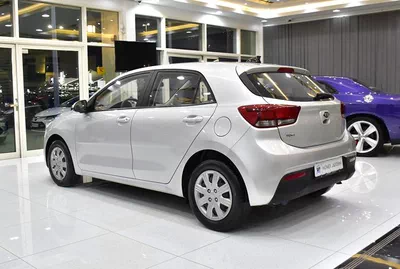 KIA Rio ( 2021 Model ) in Silver Color GCC Specs-4