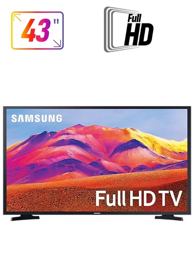 Samsung 43 Inch Full HD Smart TV | Android | Built In Receiver | 50HZ | UA43T5300AUXUM / UA43T5300A Black-0
