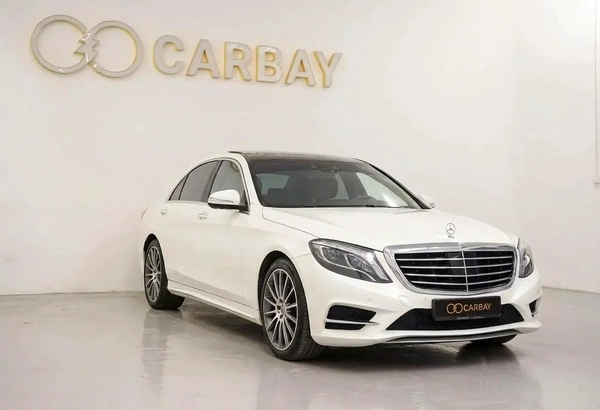 AED 1632 PM | MERCEDES S500 AMG 2015 | 5 BUTTON | WELL MAINTAINED | 1 YEAR WARRANTY | | GCC