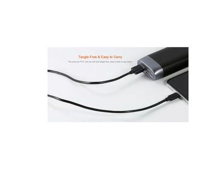 RIVERSONG Beta Premieum Quality Fast Charging Cable Black-2