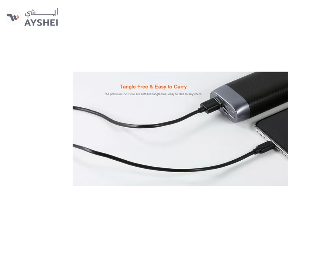 RIVERSONG Beta Premieum Quality Fast Charging Cable Black-2-2