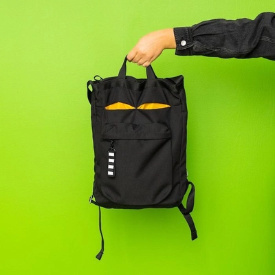 IKEA VÄRLDENS Travel Tote Bag, Black, 28x12x44 cm, 16L-5