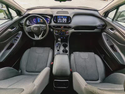 Hyundai Santa FE 2020 Us Specs Full Option With Navigation Perfect Condition Car Low KM Family Suv-10
