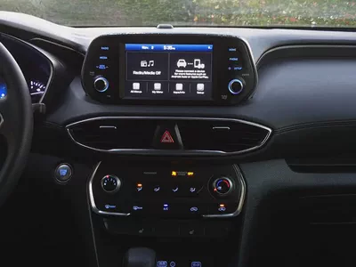 Hyundai Santa FE 2020 Us Specs Full Option With Navigation Perfect Condition Car Low KM Family Suv-11