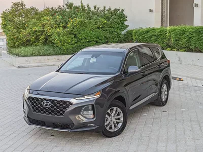 Hyundai Santa FE 2020 Us Specs Full Option With Navigation Perfect Condition Car Low KM Family Suv-1