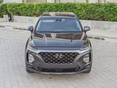 Hyundai Santa FE 2020 Us Specs Full Option With Navigation Perfect Condition Car Low KM Family Suv-5