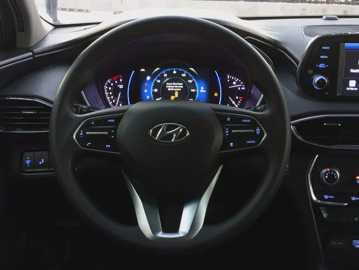 Hyundai Santa FE 2020 Us Specs Full Option With Navigation Perfect Condition Car Low KM Family Suv-13-13