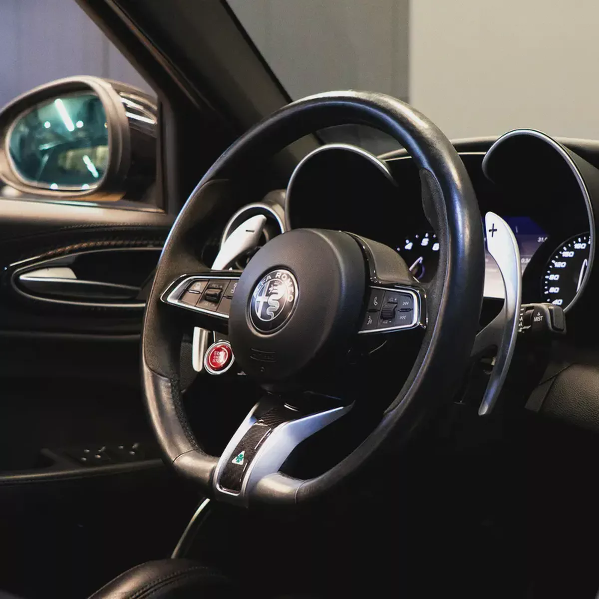 AED 4,024 P.M • 0% Downpayment • Alfa Romeo Giulia Quadrifoglio • Agency Warranty-9-9