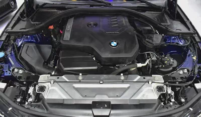 ORIGINAL PAINT ( ثبغ وكاله ) BMW 320i ( 2020 Model ) in Blue Color European Specs-16