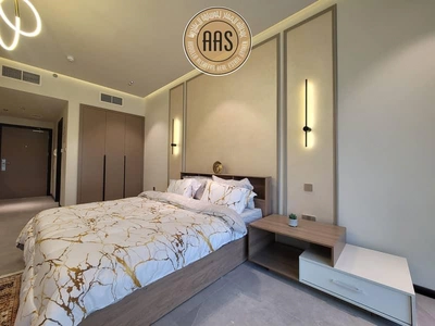 BRAND NEW FURNISHED STUDIO WITH BALCONY & POOL VIEW IN CENTER OF ARJAN-12