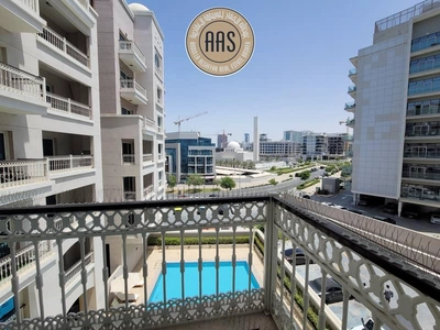 BRAND NEW FURNISHED STUDIO WITH BALCONY & POOL VIEW IN CENTER OF ARJAN-13
