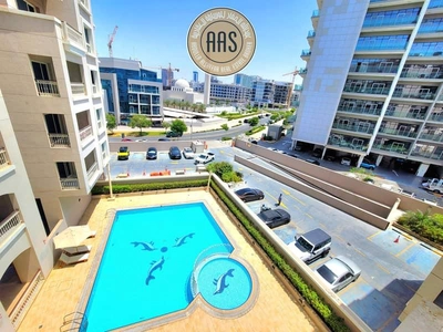 BRAND NEW FURNISHED STUDIO WITH BALCONY & POOL VIEW IN CENTER OF ARJAN-14