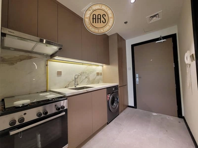 BRAND NEW FURNISHED STUDIO WITH BALCONY & POOL VIEW IN CENTER OF ARJAN-2