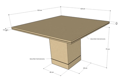 Malone Table, Custom Made-1