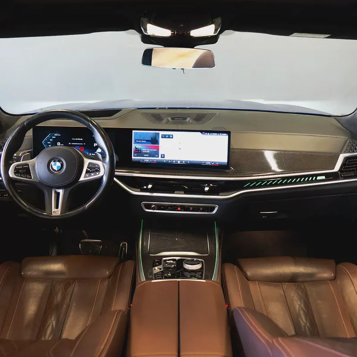 AED 6,899 pm • 0% Downpayment • BMW X7 M60i x Drive M Sport • Agency Warranty And Service Package-12-12