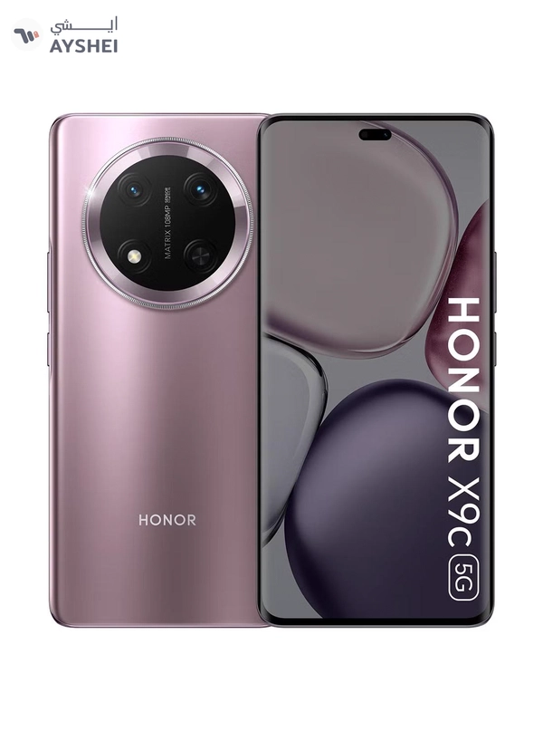 Honor X9c Dual SIM Titanium Purple 12GB RAM 256GB 5G - Middle East Version