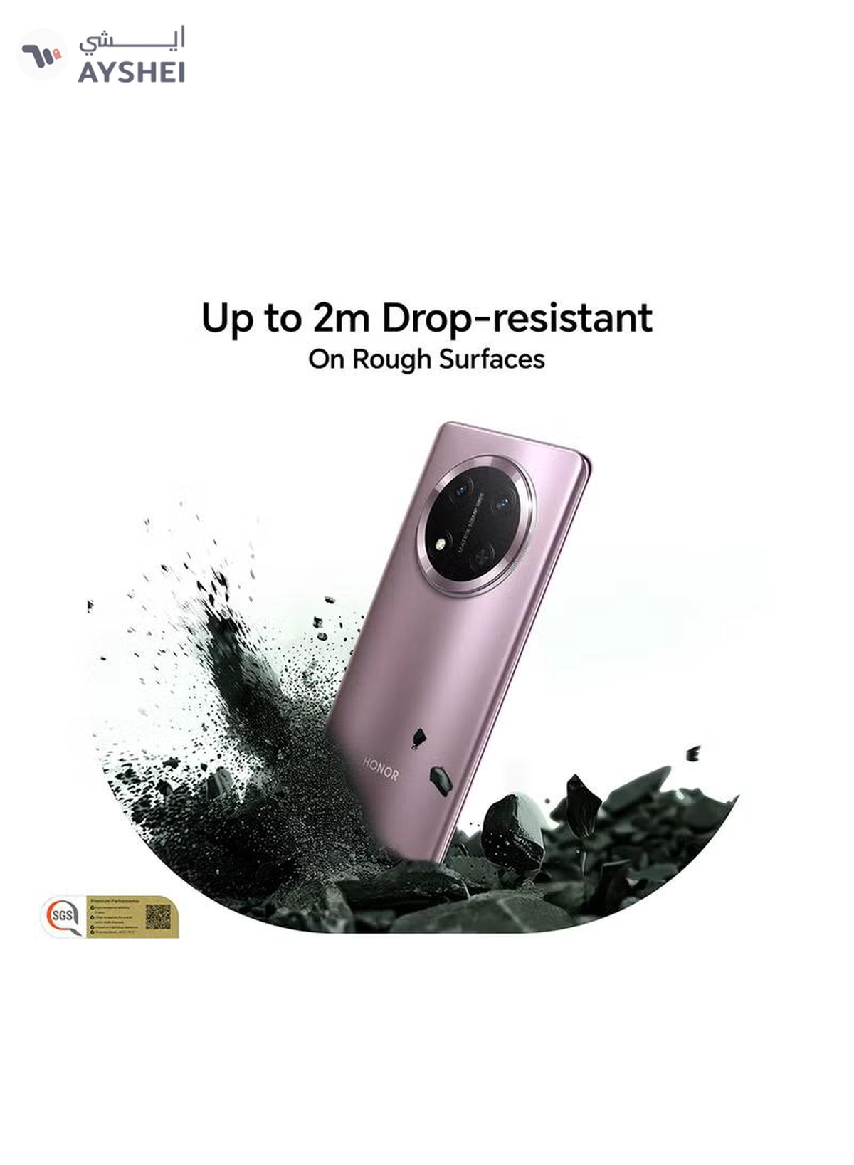 Honor X9c Dual SIM Titanium Purple 12GB RAM 256GB 5G - Middle East Version-1-1