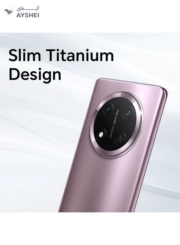 Honor X9c Dual SIM Titanium Purple 12GB RAM 256GB 5G - Middle East Version
