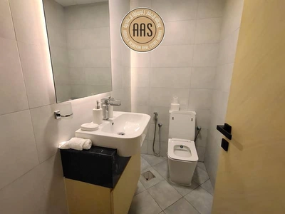Brand new furniture 1bhk 2bathrooms in 95k balcony wardrobes 1parking free-14