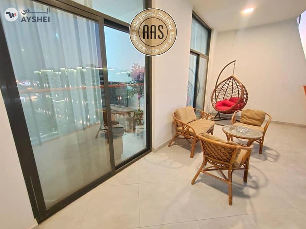 Brand new furniture 1bhk 2bathrooms in 95k balcony wardrobes 1parking free-12-12