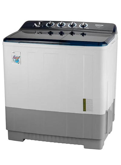 GEEPAS 20 Kg Twin Tub Semi-Automatic Washing Machine | 10 Kg Spin, Top Load | Energy-Efficient, Dual Wash/Spin Motor | White/Blue/Gray 20 kg 960 W GSWM6491 White/Blue/Gray-5