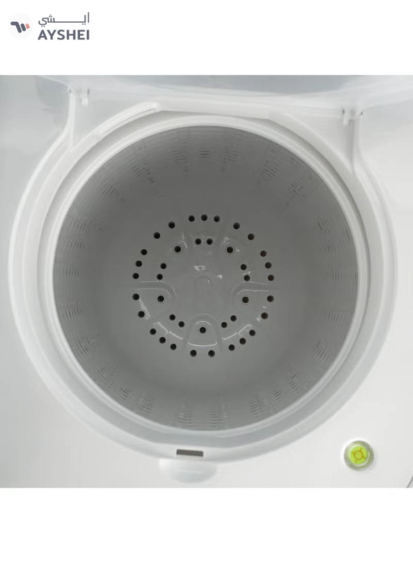 GEEPAS 20 Kg Twin Tub Semi-Automatic Washing Machine | 10 Kg Spin, Top Load | Energy-Efficient, Dual Wash/Spin Motor | White/Blue/Gray 20 kg 960 W GSWM6491 White/Blue/Gray