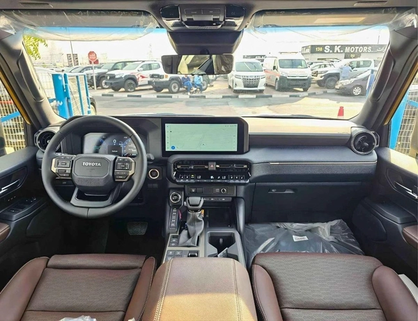 Toyota Prado TURBO ADVENTURE DUAL TONE GCC SPEC / 2.4L PETROL A/T V4 / HIGH OPTION WITH RADAR