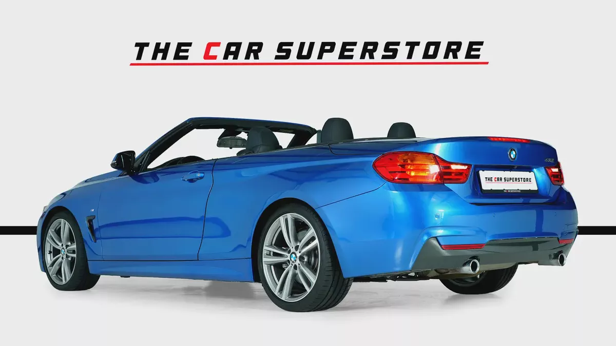 BMW 435i Convertible-Low Mileage-M Sport Package-Excellent Condition-LED Headlights-5-5