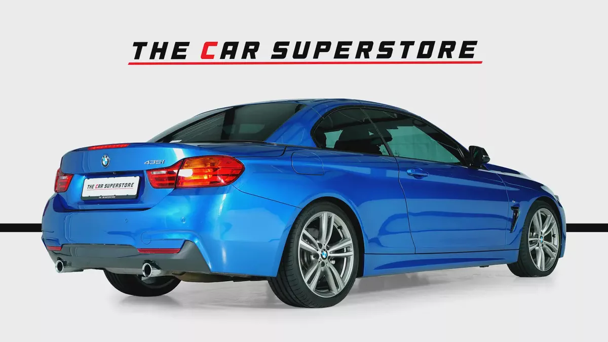 BMW 435i Convertible-Low Mileage-M Sport Package-Excellent Condition-LED Headlights-7-7