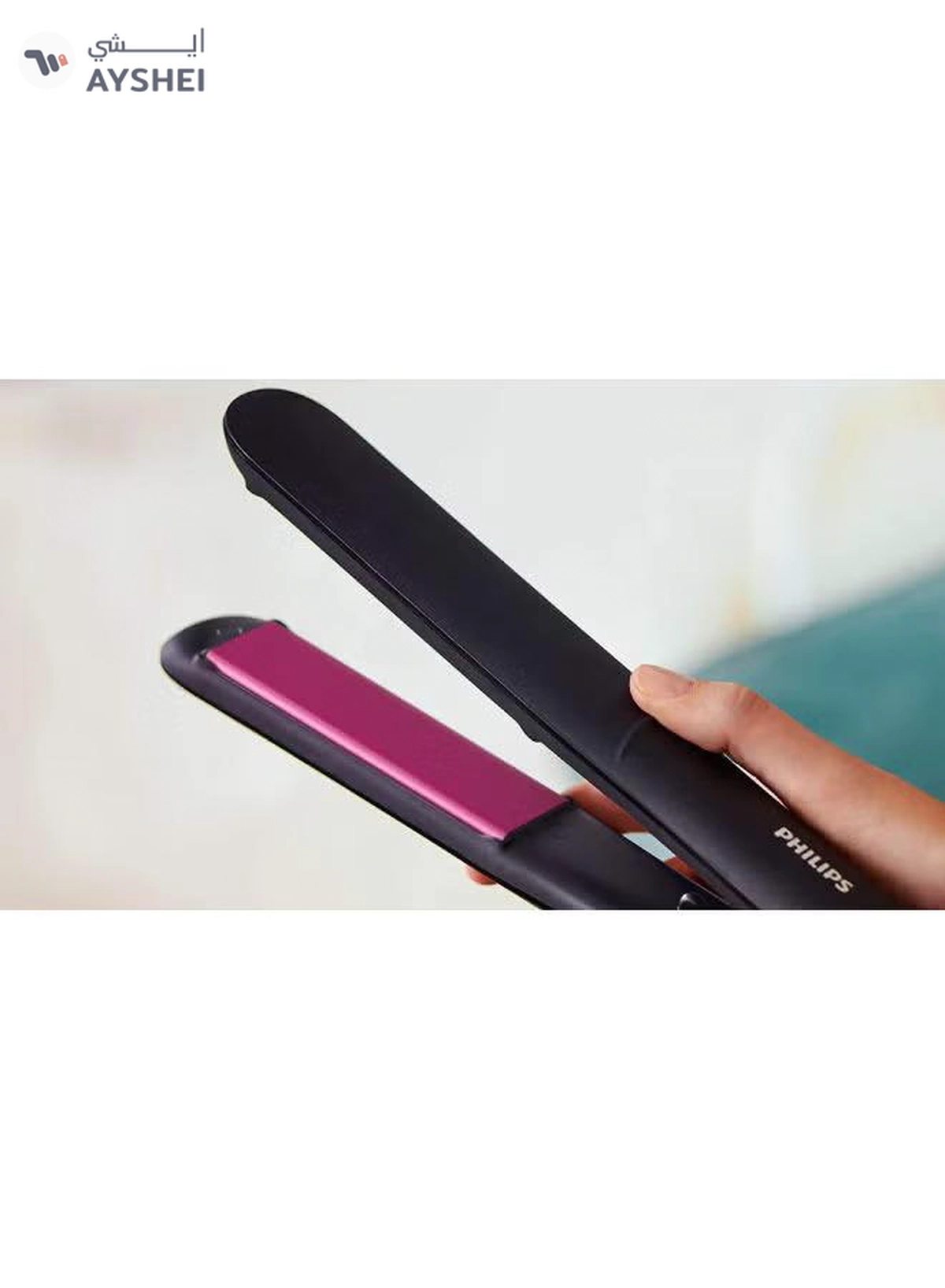 Philips BHS375 Thermo Protect Hair Straightener Black/Pink-7-7