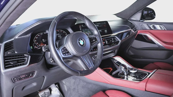 BMW X6 M50i-GCC-High Specifications-BMW warranty and service till 09/2026-M Sport Package
