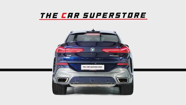 BMW X6 M50i-GCC-High Specifications-BMW warranty and service till 09/2026-M Sport Package