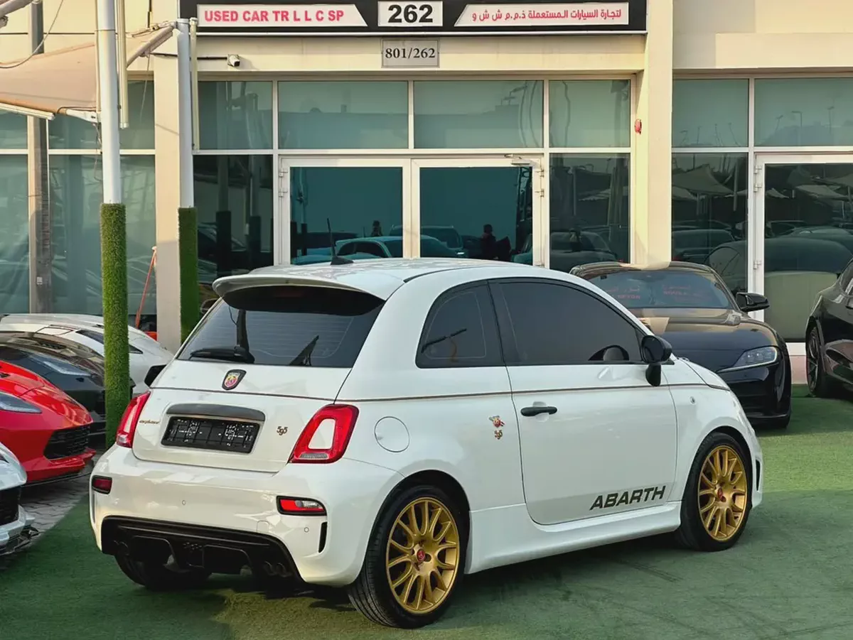 Fiat 500 Abarth 2022 GCC Specs - Low Mileage - Pristine Condition-10-10