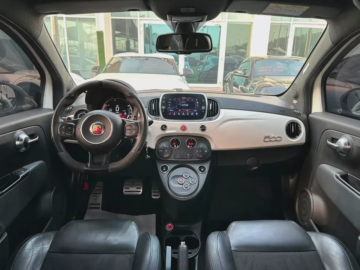 Fiat 500 Abarth 2022 GCC Specs - Low Mileage - Pristine Condition-8-8