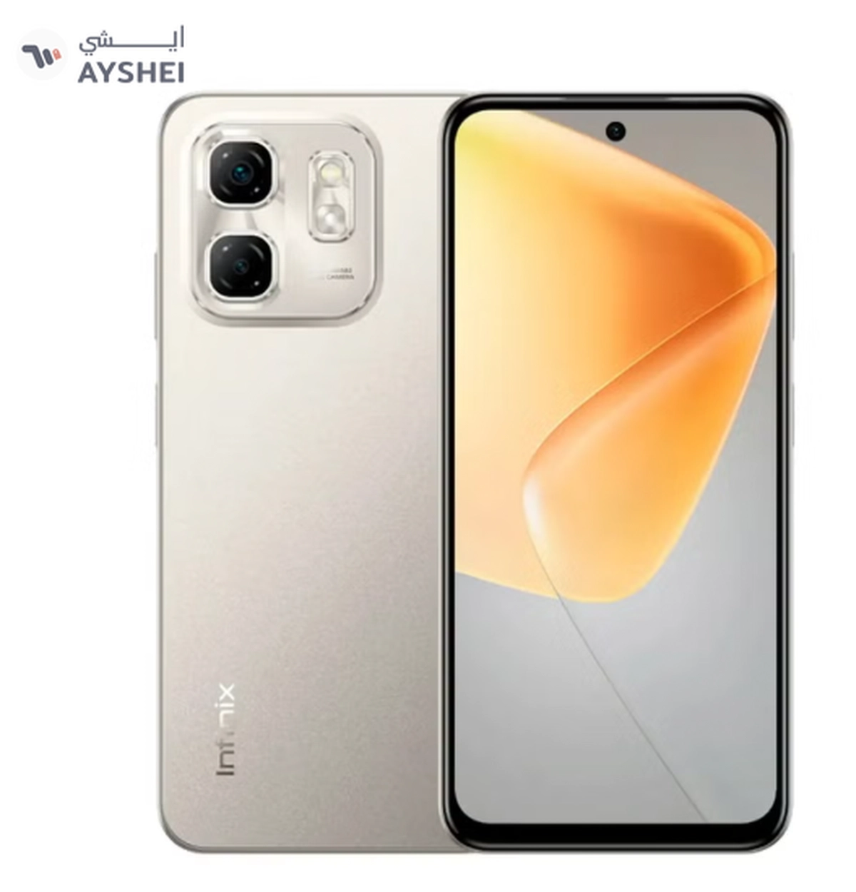 Infinix Hot 50i Dual SIM Titanium Grey 4+4GB RAM 256GB 4G- Middle East Version-0-0