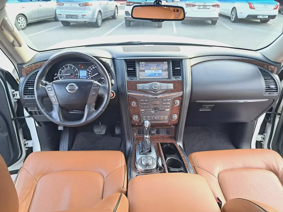 2016 Nissan Patrol SE 5.6L V8 Titanium GCC Specs Single Owner Used Accident Free Well Maintained-15-15