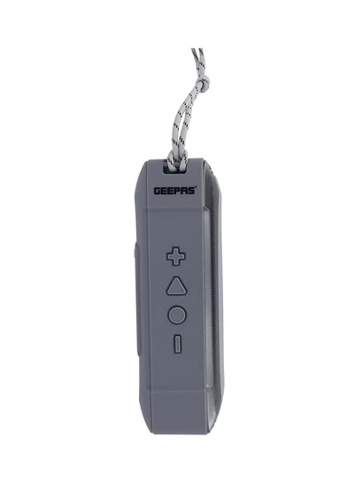 GEEPAS Rechargeable Bluetooth Speaker with Multiple Functions (TF Card/ AUX/ USB/ TWS/ BT/ FM, Hands Free Calling), Black-1