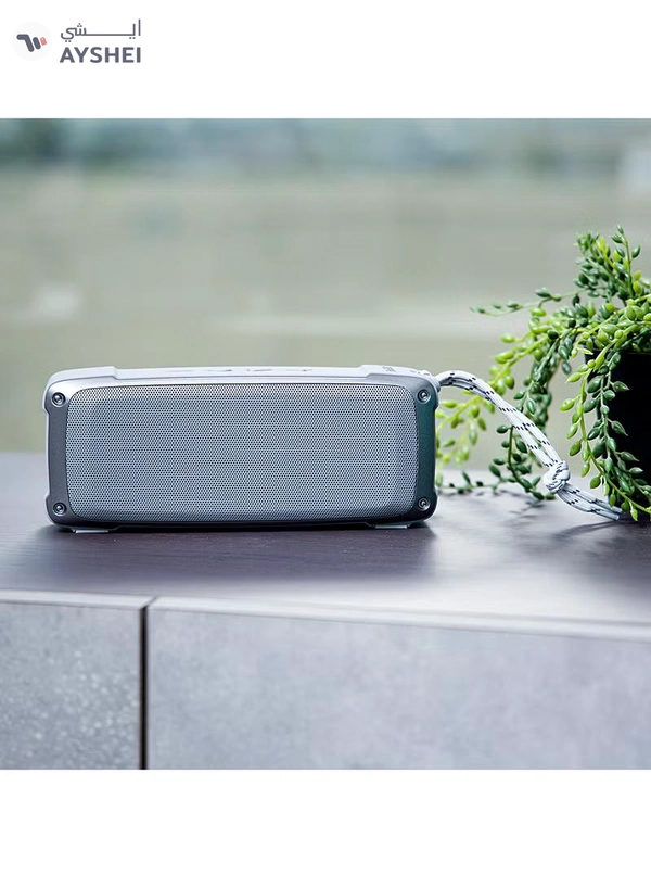 GEEPAS Rechargeable Bluetooth Speaker with Multiple Functions (TF Card/ AUX/ USB/ TWS/ BT/ FM, Hands Free Calling), Black