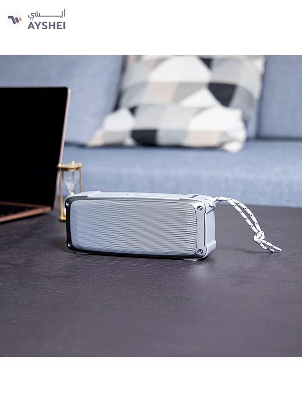 GEEPAS Rechargeable Bluetooth Speaker with Multiple Functions (TF Card/ AUX/ USB/ TWS/ BT/ FM, Hands Free Calling), Black