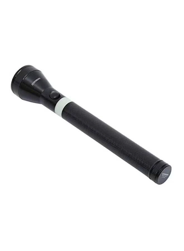 Olsenmark 2-In-1 Rechargeable LED Flashlight Black