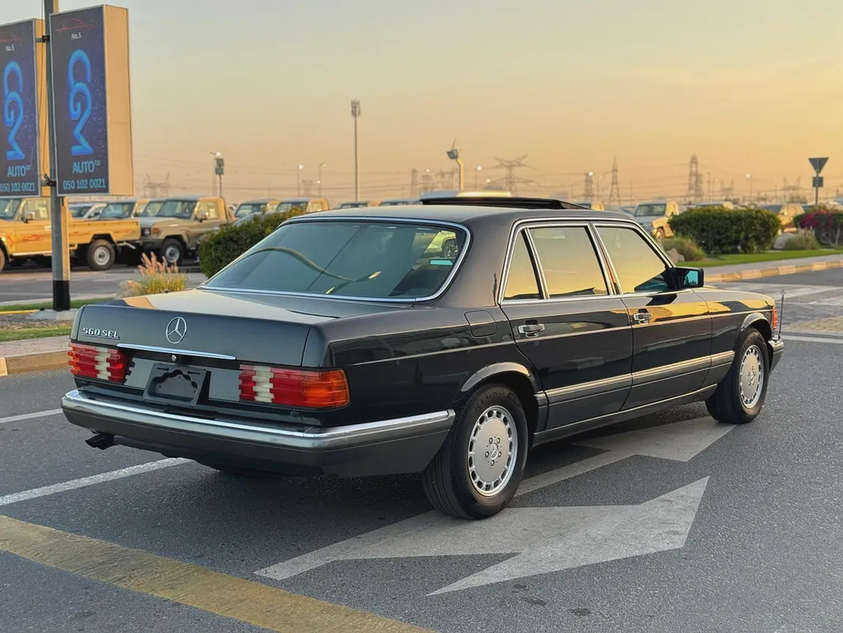 Mercedes Benz 560SEL 1989 95000km - Japan Import - Clean Title - Service History Available-4-4