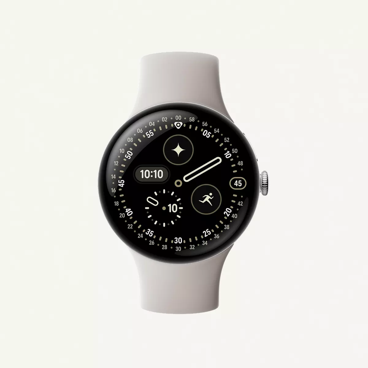 Google Pixel Watch 4 (45mm) - Android Smartwatch with Heart Rate and Sleep Tracking - 40-Hour Battery