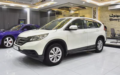 EXCELLENT DEAL for our Honda CR-V ( 2013 Model ) in White Color GCC Specs-1