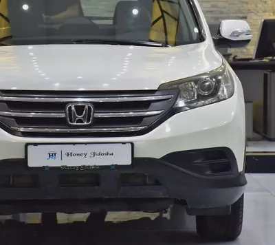 EXCELLENT DEAL for our Honda CR-V ( 2013 Model ) in White Color GCC Specs-3