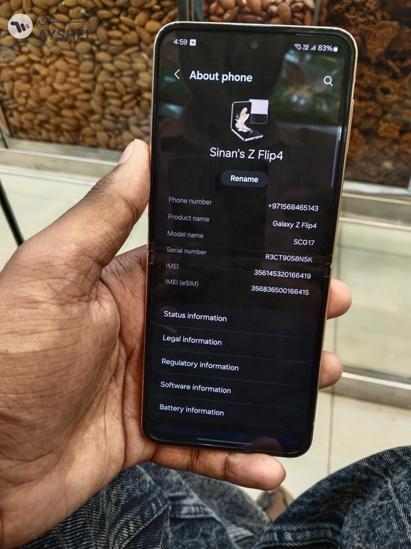 Samsung Galaxy Z flip 4 for sale