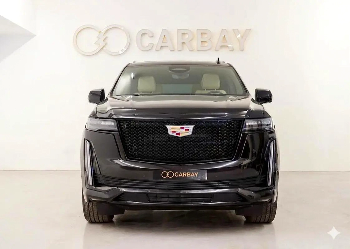 AED 4997 PM | CADILLAC ESCALADE SPORT 600 2023 | UNDER WARRANTY SERVICE PACK AUG 2028 | VIP SE-1-1