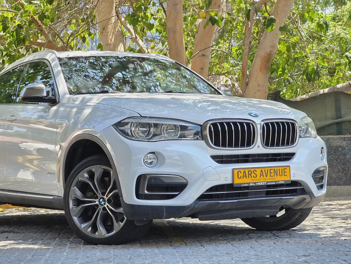 Pristine 2015 BMW X6 xDrive50i M Sport | GCC Specs | Full Service History-4-4
