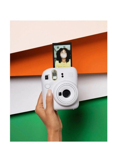 Fujifilm Instax Mini12 Instant Camera Kit (Clay White) Mini12 Camera case White,instax mini film 10pk Black frame, Acrylic Photo Frame,Wooden Photo Bag Tag/ornament-5